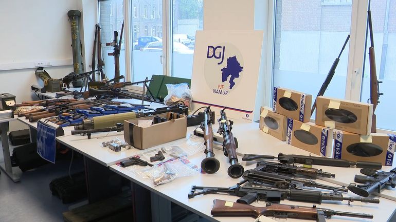 Namur : quatre mandats d’arrêt dans le cadre d’une vaste enquête visant un trafic d’armes