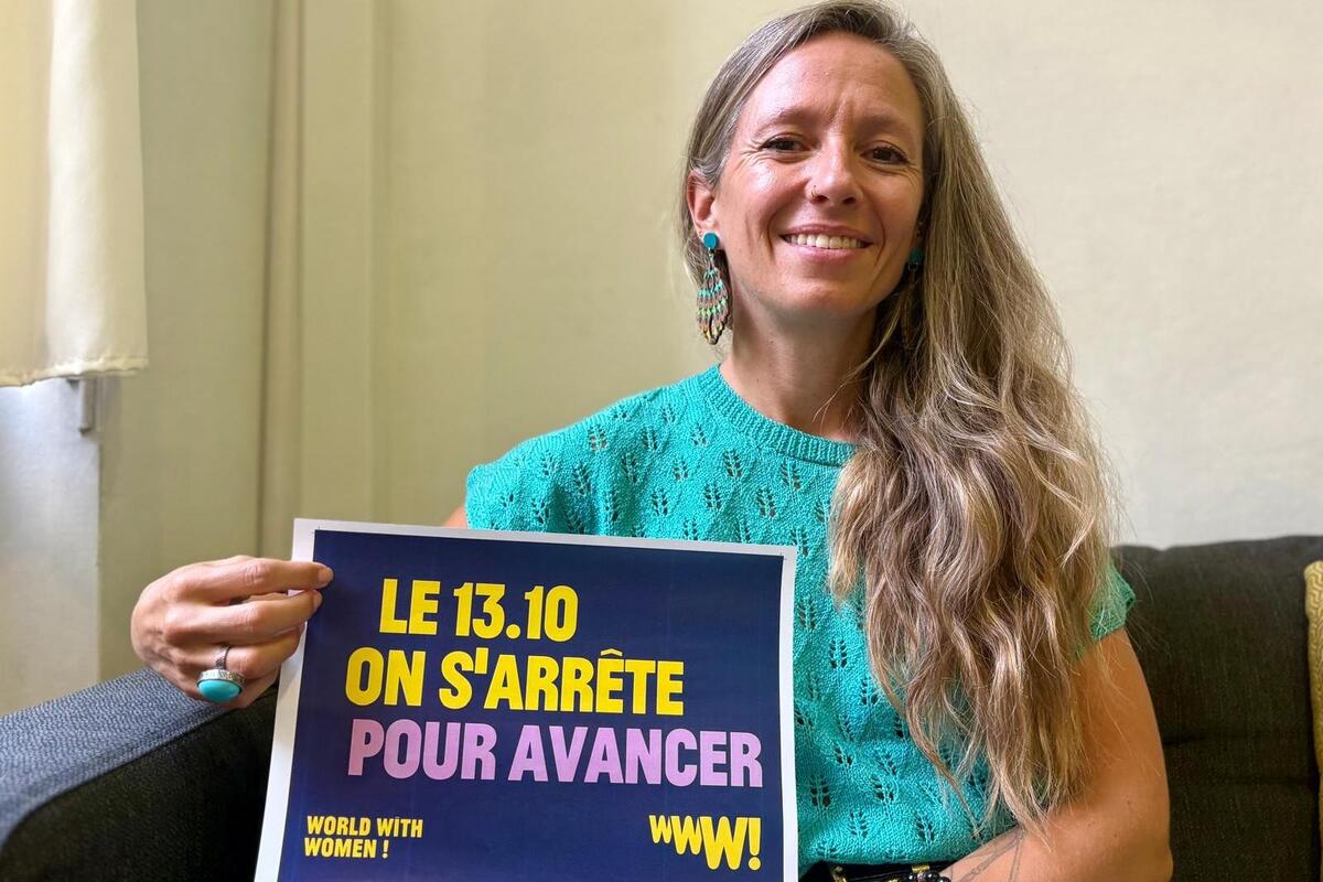 « Il est temps de dire aux hommes de nous laisser décider » : le mouvement mondial World With Women organise un rassemblement à Nice