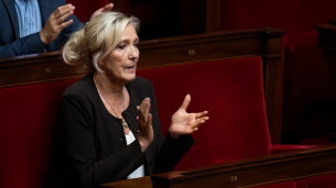 Présidentielle 2027. Le Pen loin devant, trois rivaux au coude-à-coude pour le second tour, selon un sondage