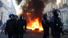 Macron calls for 'calm and order' after riots across France