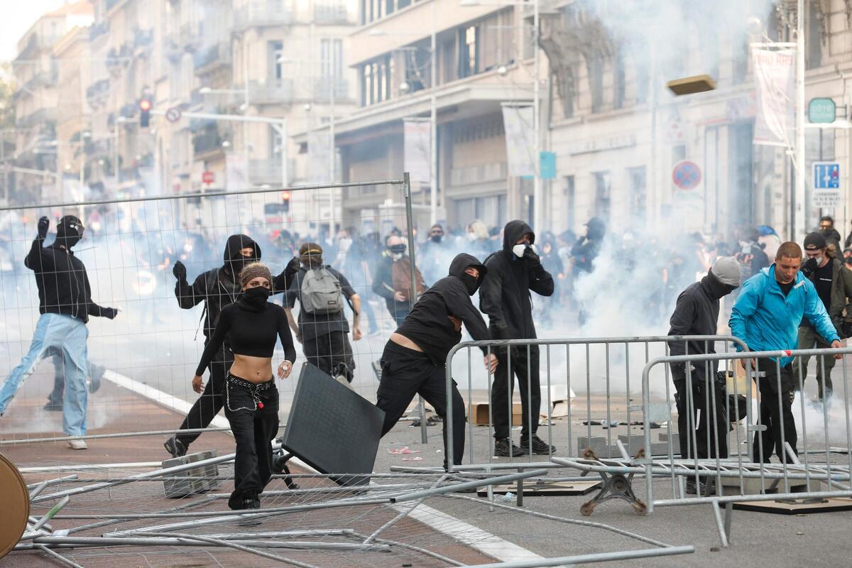 Un SDF condamné à 5 mois de prison ferme pour avoir participé aux débordements de la manifestation du 17 octobre à Toulon
