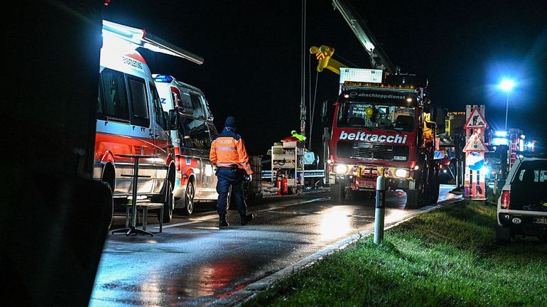 L'accident d'un autocar néerlandais en Suisse a fait cinq morts et quarante blessés