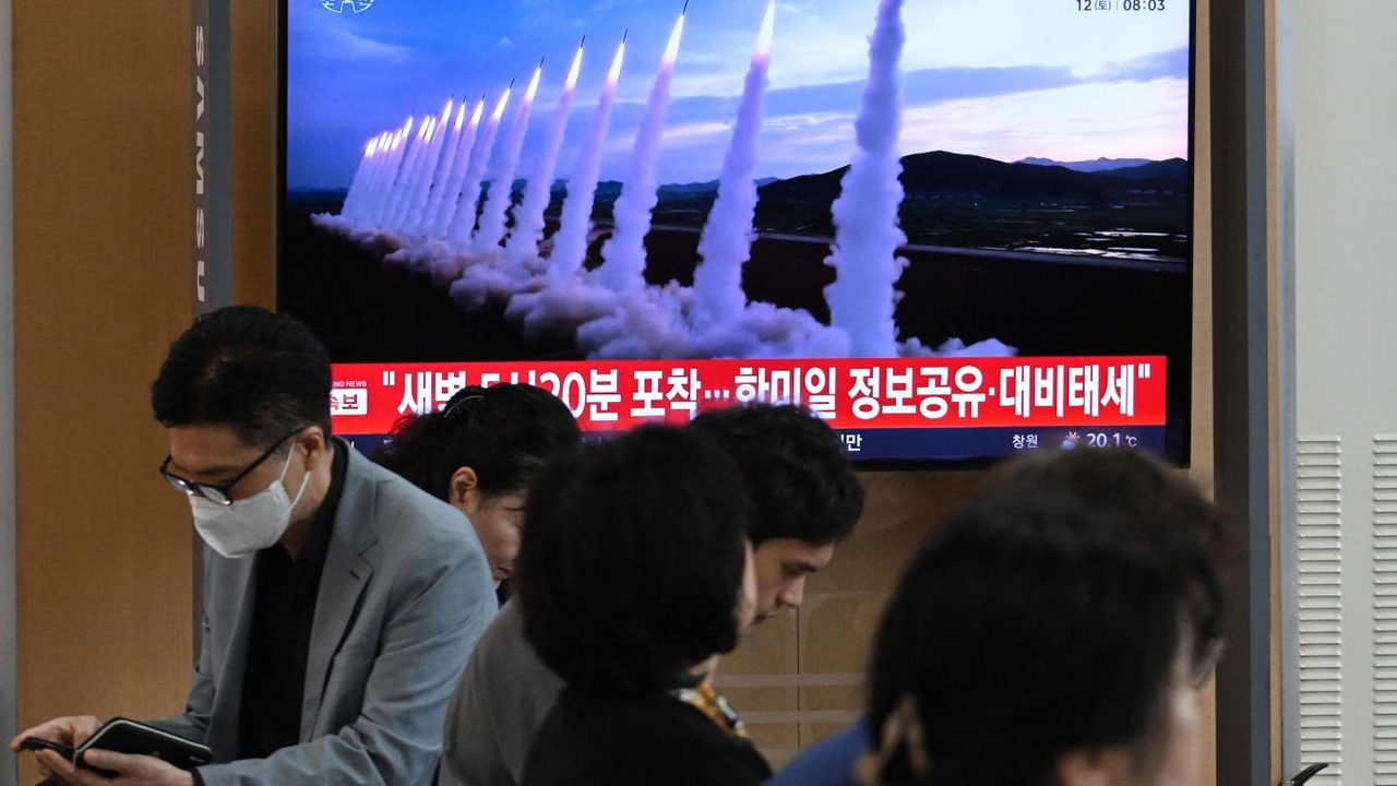 La Corée du Nord a tiré plusieurs missiles balistiques en direction de la mer du Japon