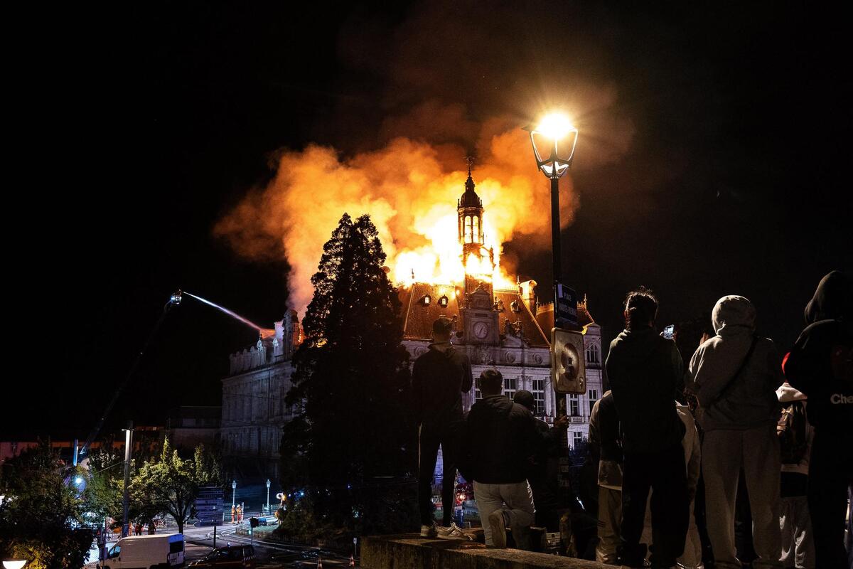 Incendie de la mairie de Limoges : le principal suspect interpellé en Haute-Vienne
