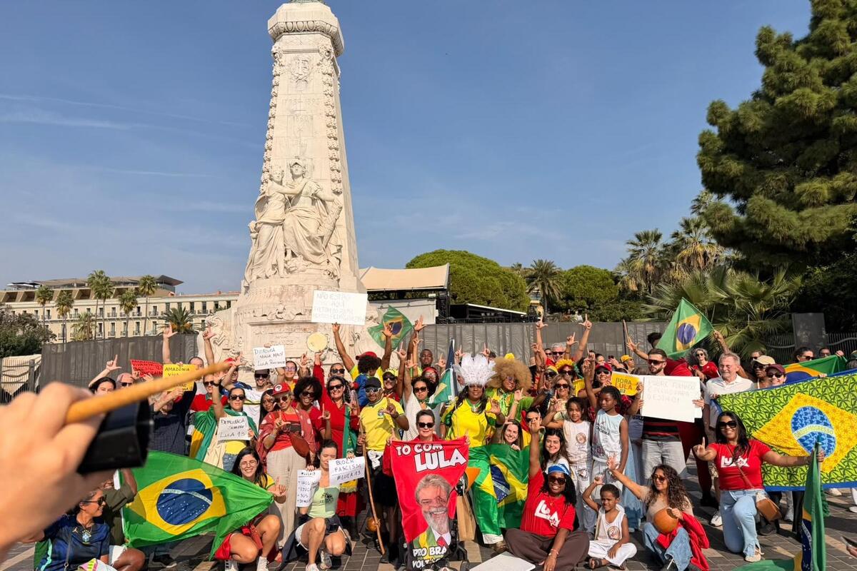 À Nice, un rassemblement pour défendre la démocratie au Brésil