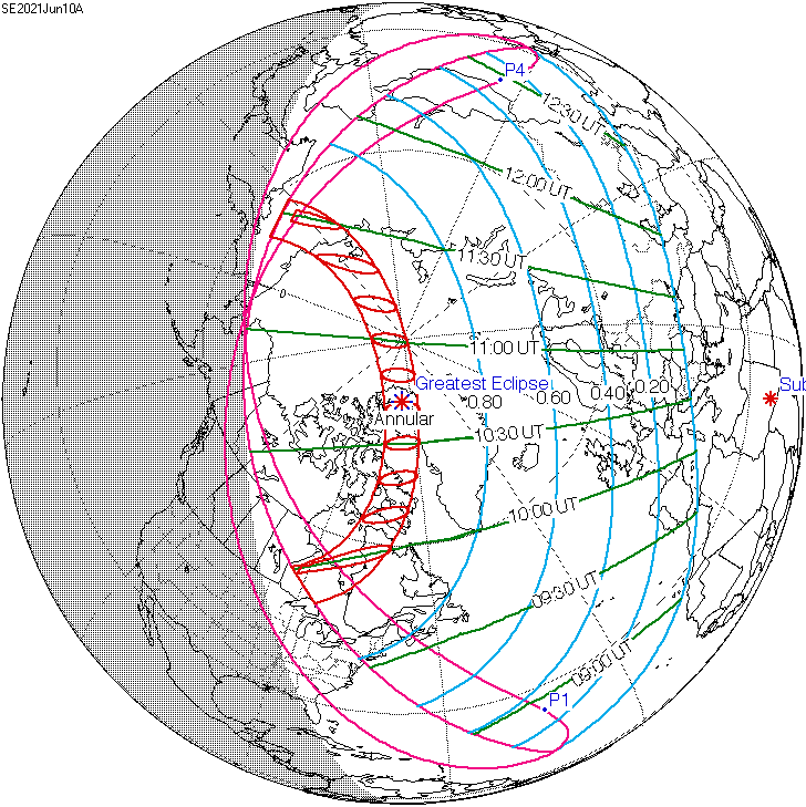Éclipse solaire du 10 juin 2021