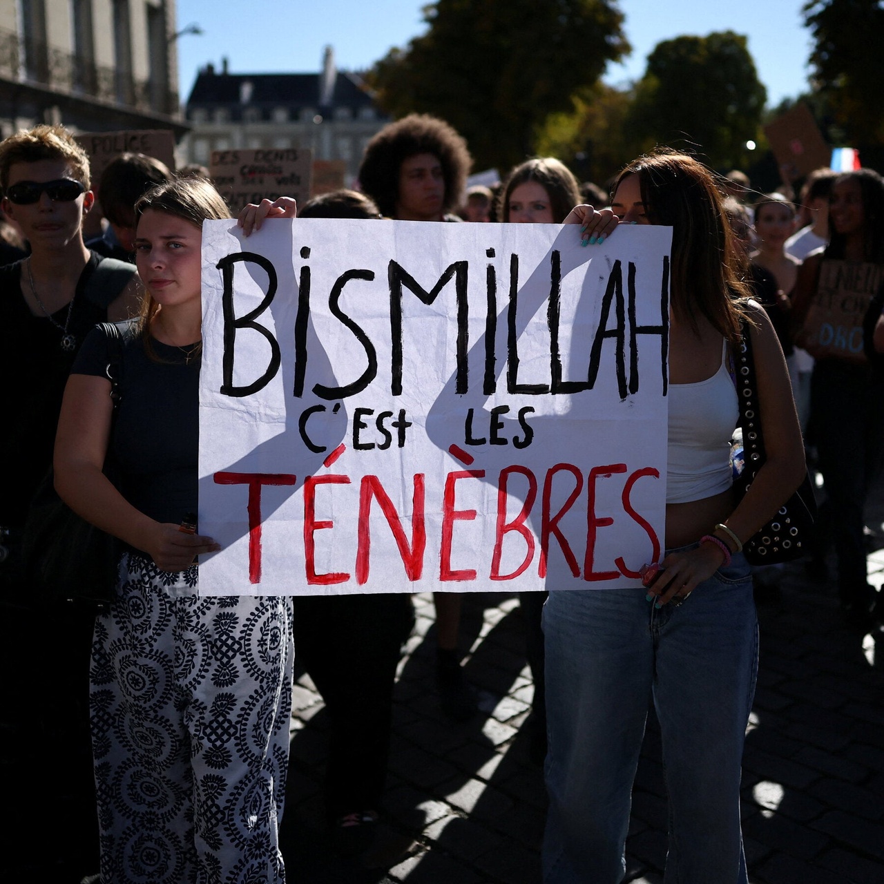 Student Protesters in France Have a Strange New Slogan. What Does It Mean?