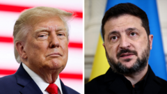 Trump and Zelensky appear at loggerheads despite Oslo optimism