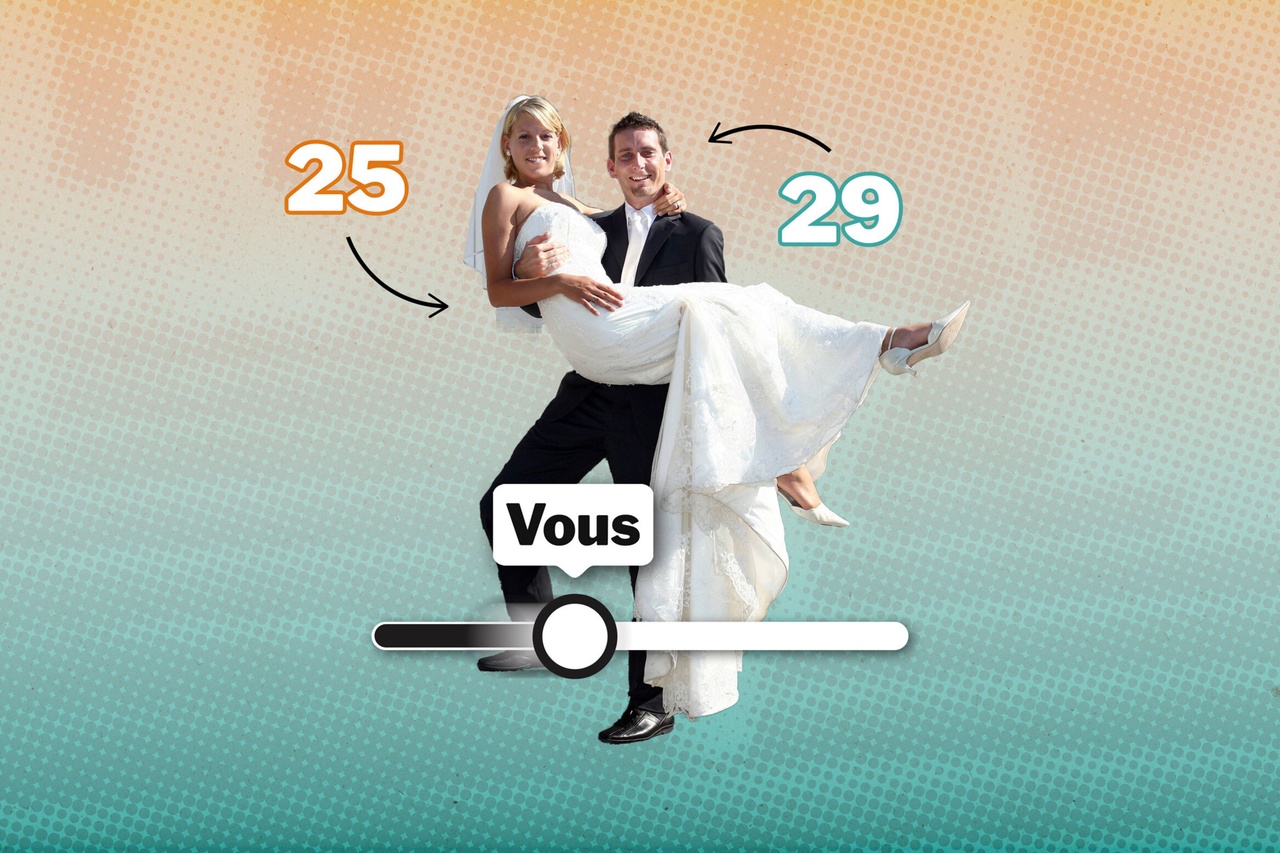 L’état civil en chiffres: Votre génération se marie-t-elle plus tôt ou plus tard que les autres en Suisse?