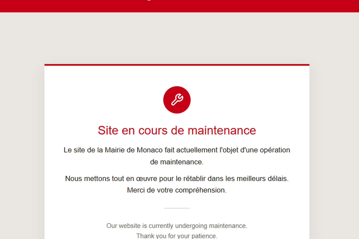 Palais princier, gouvernement, mairie de Monaco… de nombreux sites Internet temporairement inaccessibles à la suite de « vulnérabilités critiques mondiales identifiées »