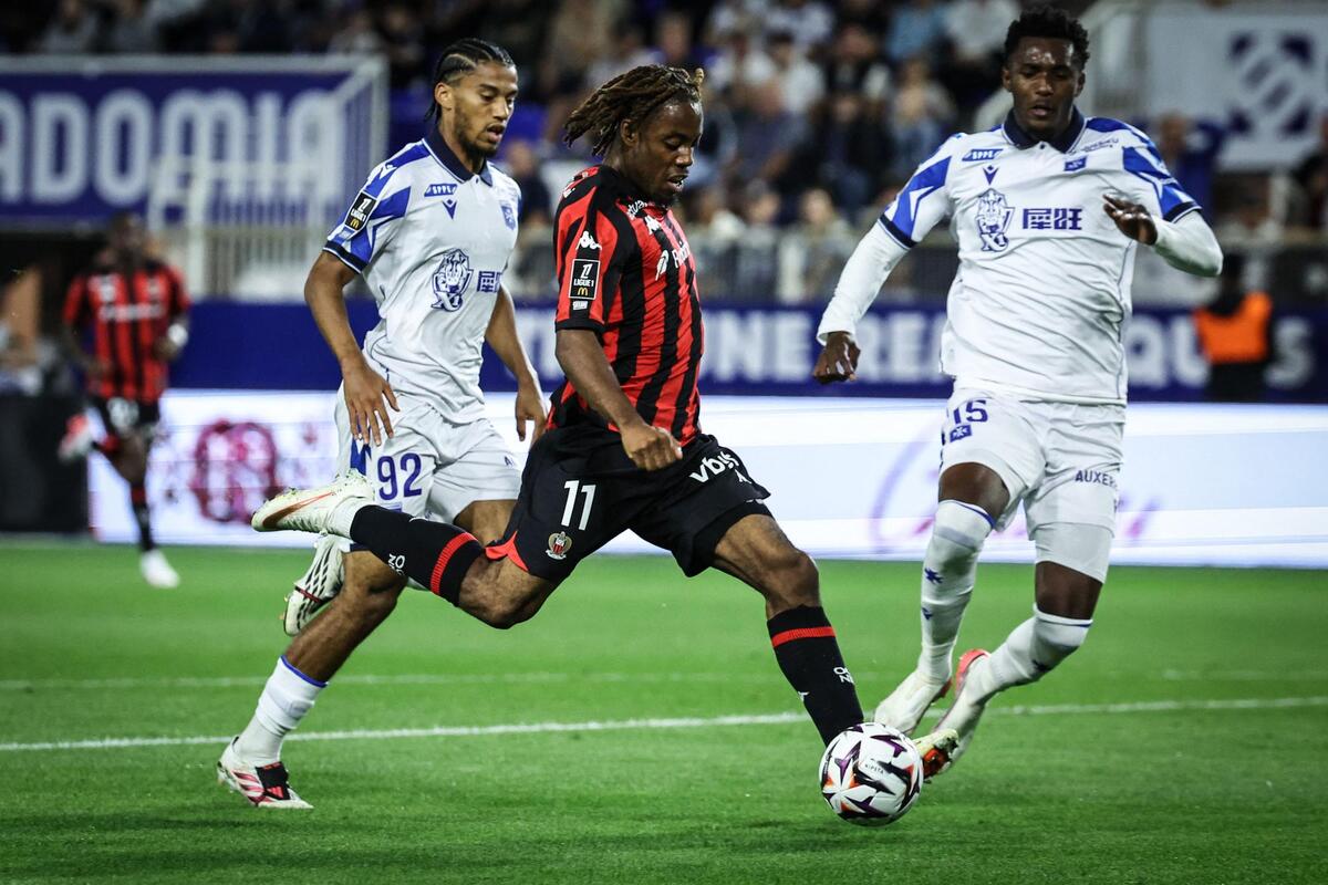 Très mauvaise opération de l’OGC Nice qui s’incline à Auxerre (1-0) et pointe à la dernière place de la Ligue 1