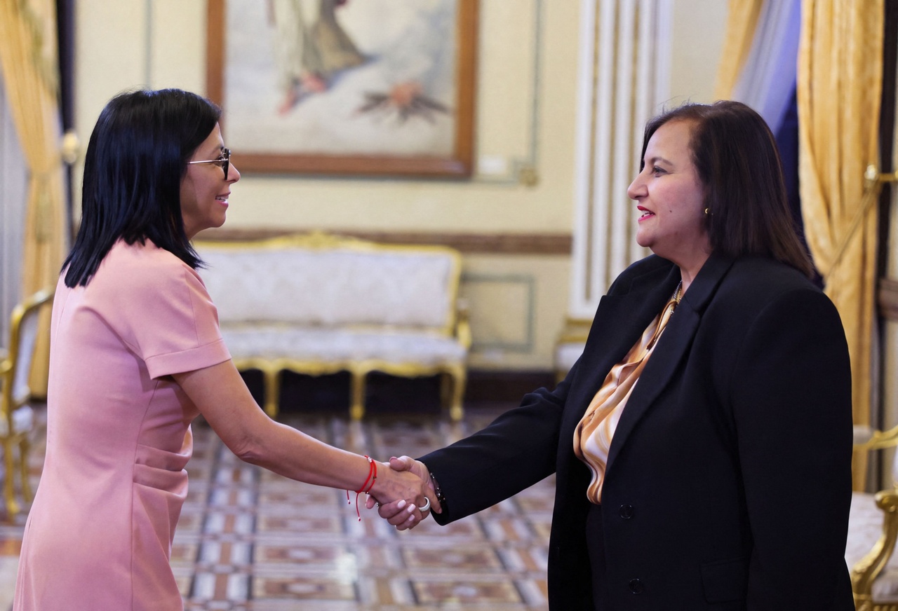 Transition au Venezuela: Delcy Rodriguez reçoit pour la première fois l'opposante Figuera
