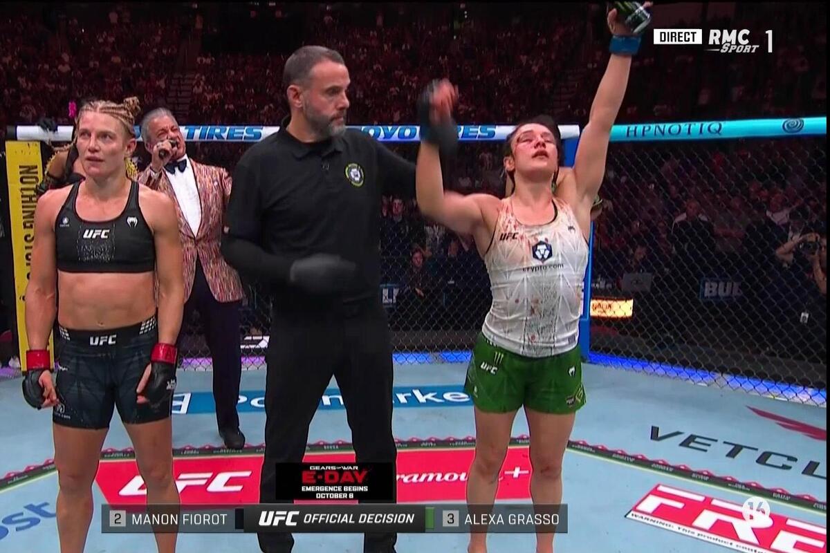 Manon Fiorot rate la marche qui aurait pu lui offrir une seconde chance de ceinture mondiale UFC