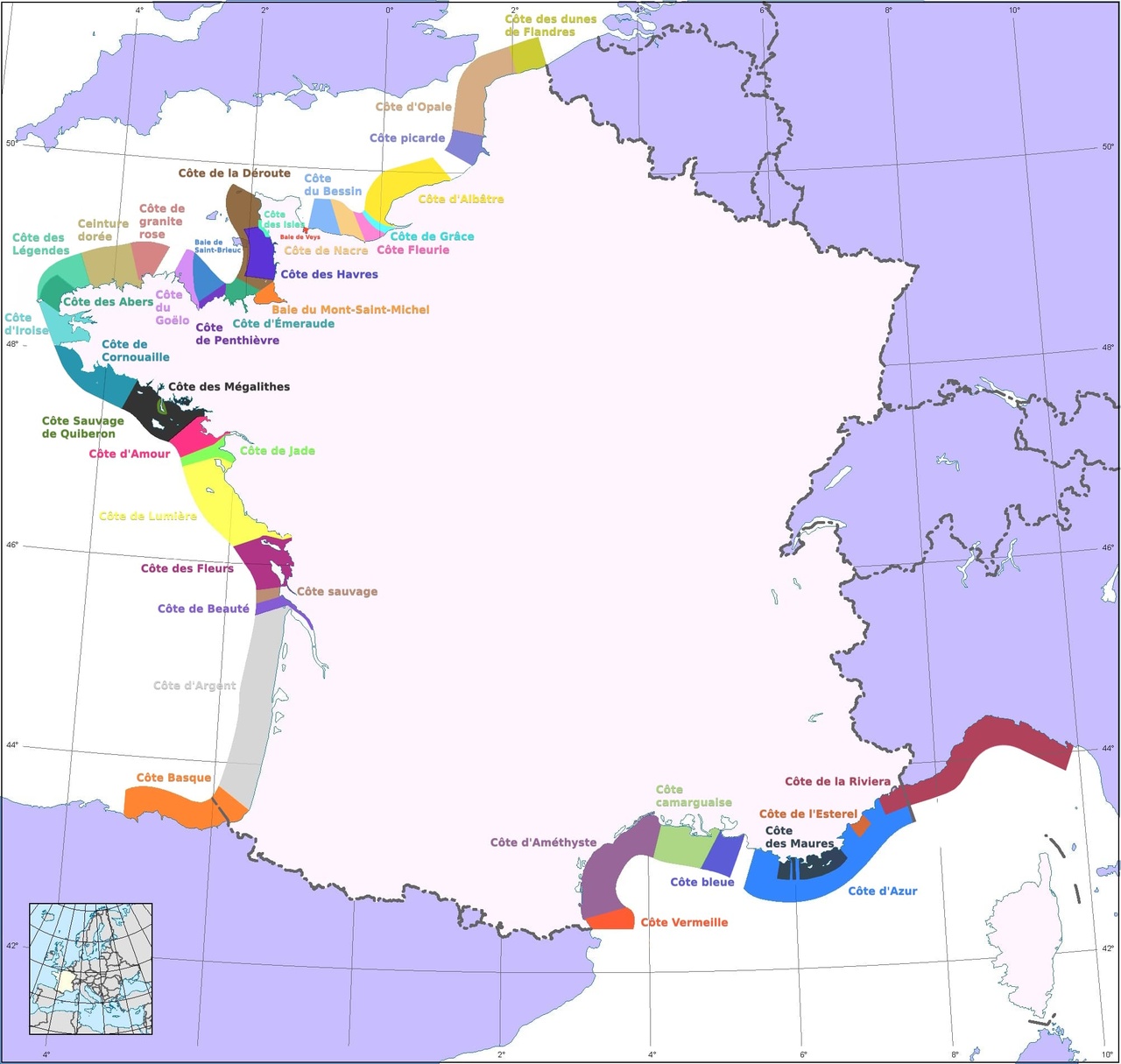 Côte atlantique française