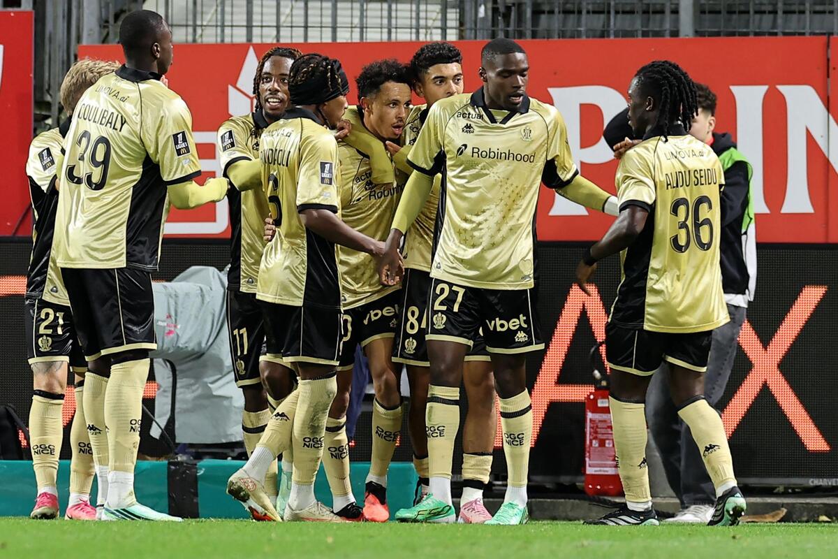 Diouf, pas si penaud : retrouvez les notes des joueurs de l’OGC Nice, victorieux à Brest (2-1)