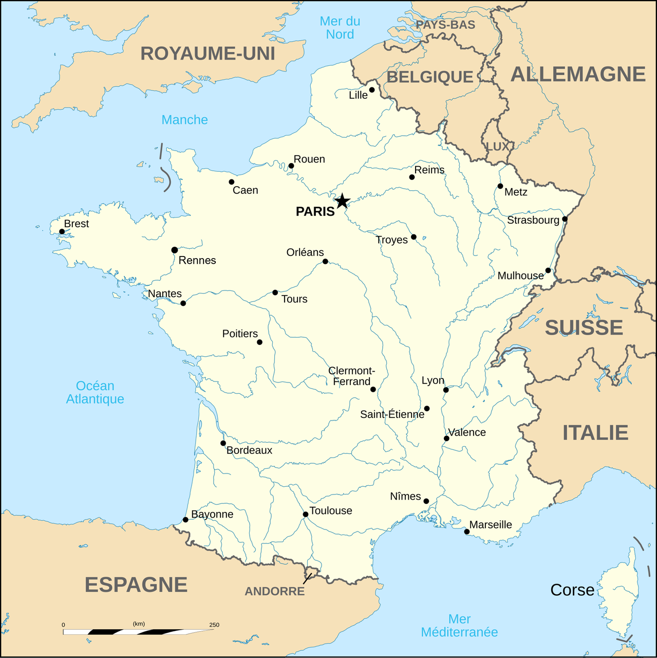 France métropolitaine