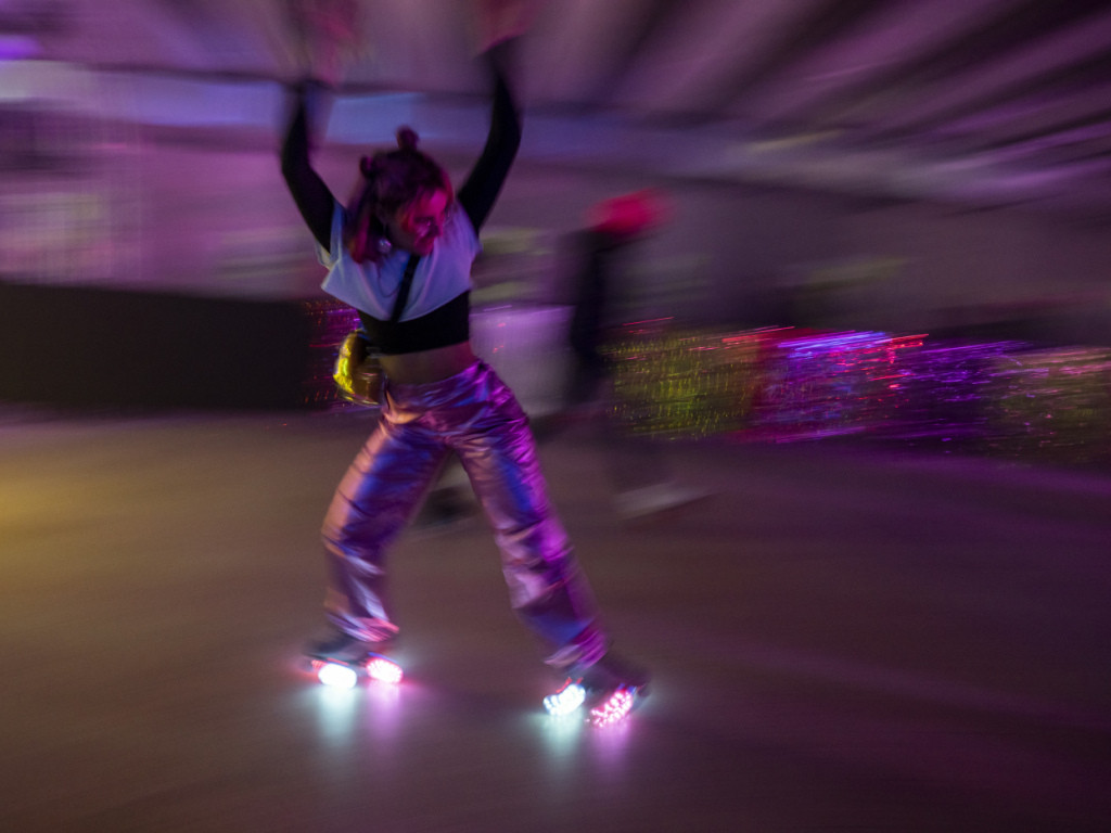Halloween à Lausanne: Beaulieu transforme sa halle 13 en immense piste de roller
