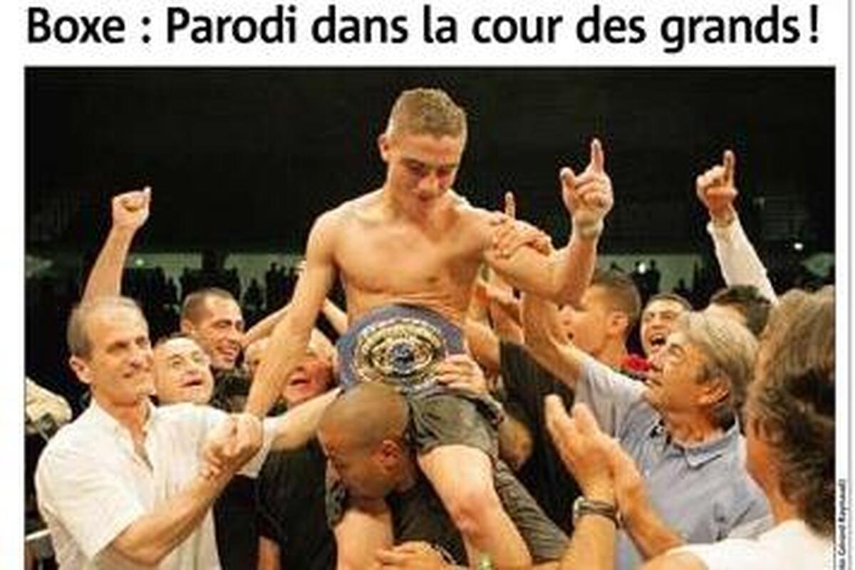 Pour fêter ses 80 ans, Var-matin ressort ses archives : le 29 juin 2008, Var-matin salue le sacre du boxeur toulonnais Jérémy Parodi