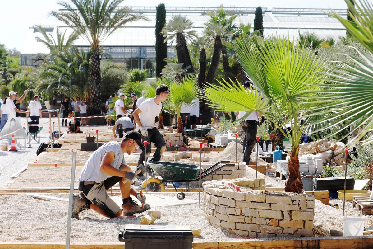 « Le niveau augmente d’année en année » : retour en images sur la première journée du concours des Meilleurs apprentis jardiniers paysagistes à Gassin