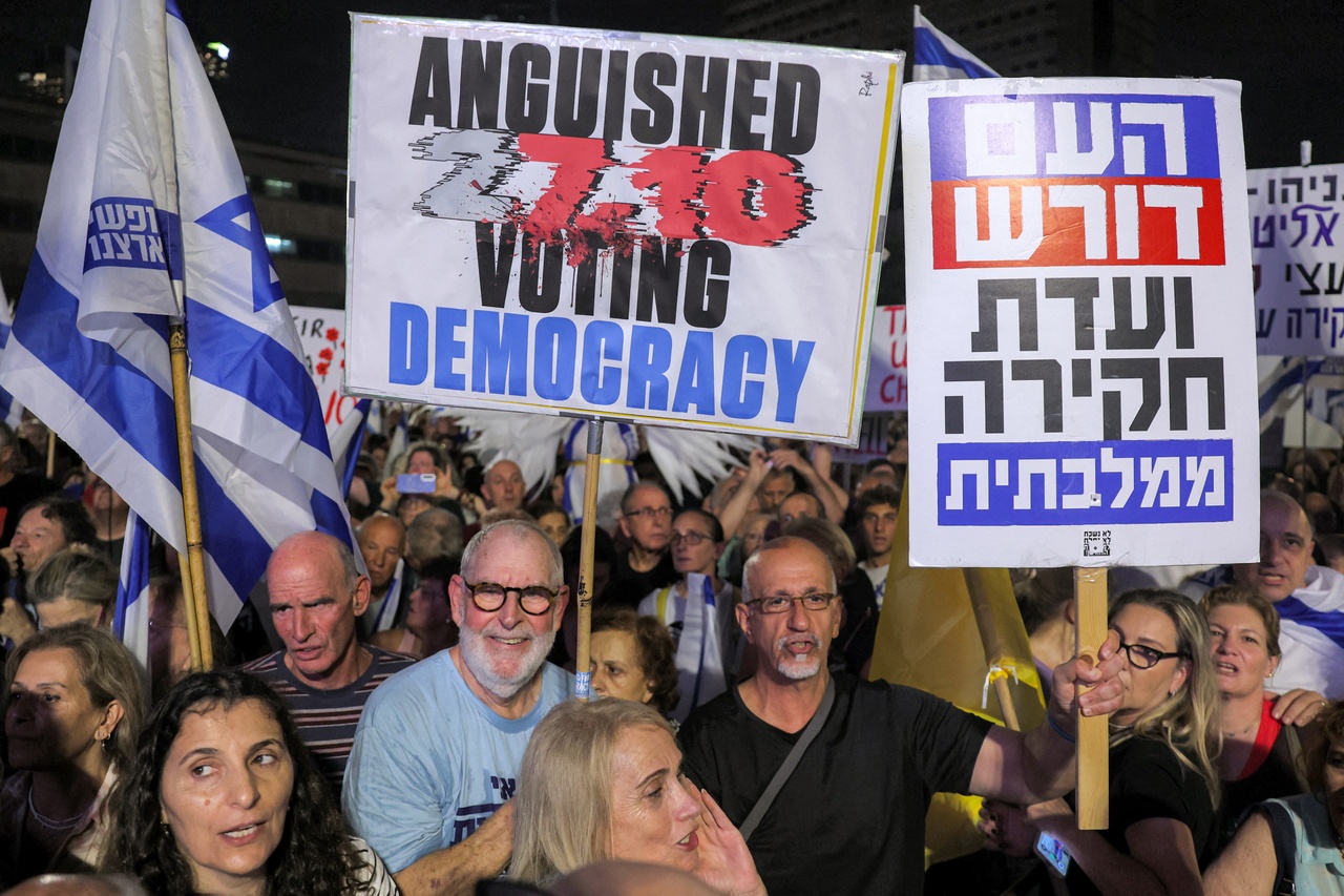 Législatives en Israël: Des milliers de personnes manifestent contre Netanyahou à Tel-Aviv