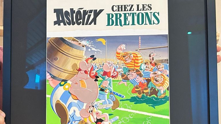 Record mondial pour Uderzo : la couverture d’"Astérix chez les Bretons" vendue aux enchères pour 1,2 million d’euros