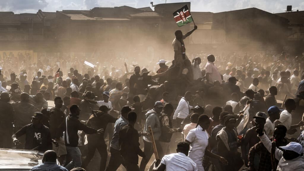 «On veut du changement»: à Nairobi, des milliers de personnes rassemblées à l'appel de l'opposition
