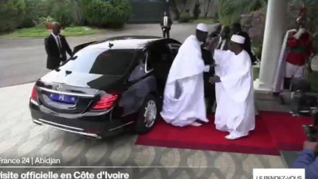 Côte d'Ivoire : le président guinéen Mamadi Doumbouya en visite officielle
