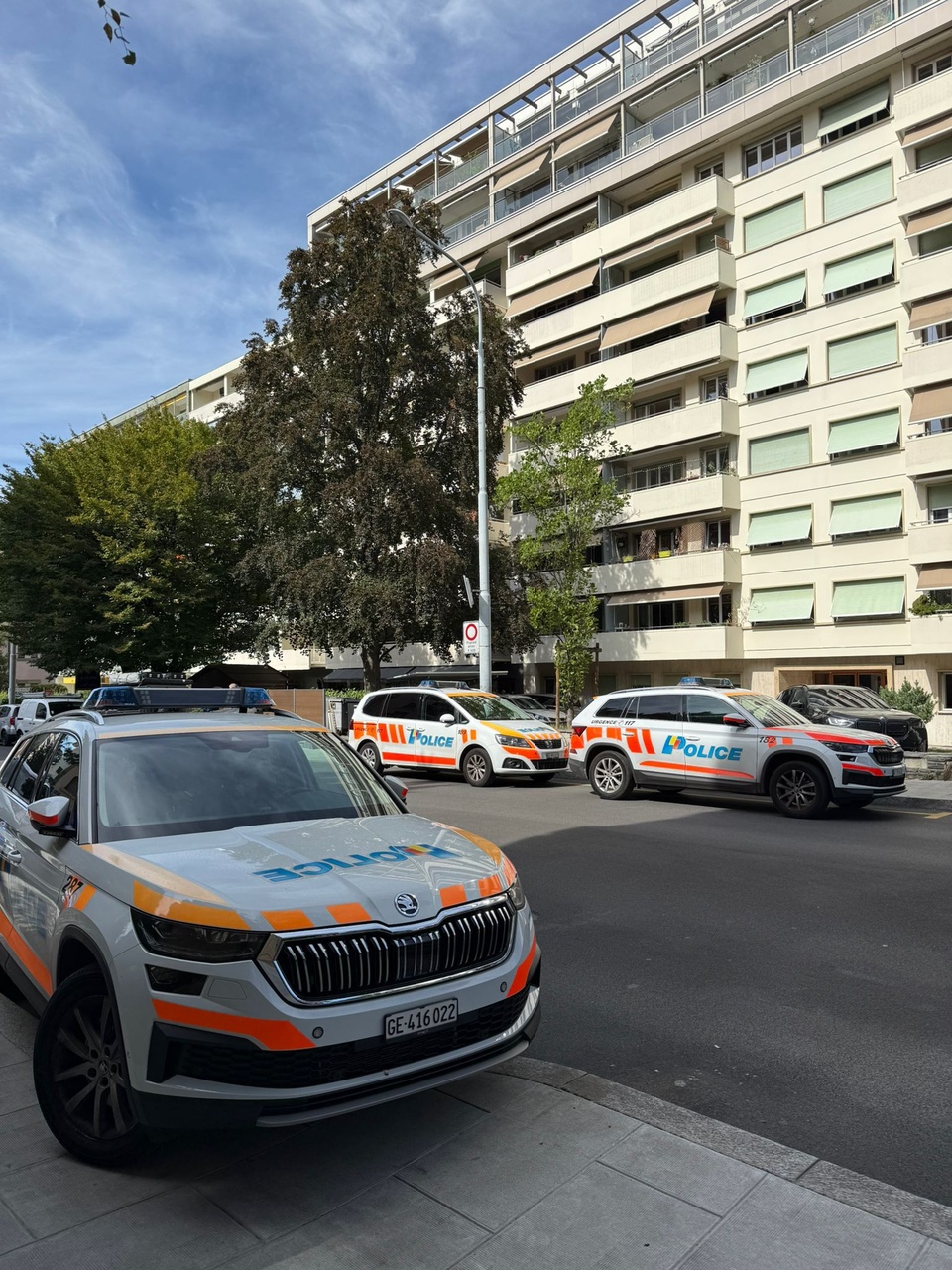 Fait divers à Genève: Une dispute conjugale déclenche une mobilisation policière massive à Champel