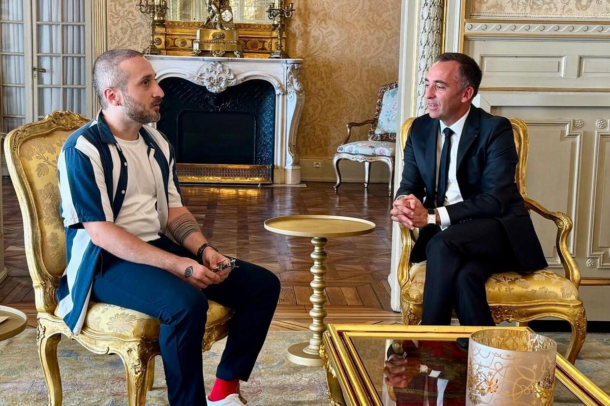« Un courage et un sang-froid exceptionnels » : il avait désarmé l’homme qui poignardait sa voisine à Nice, Youri Lebedev décoré par le préfet
