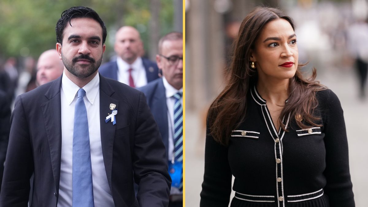 Does video show Mamdani and AOC smiling, laughing at 9/11 ceremony? Claim omits key context