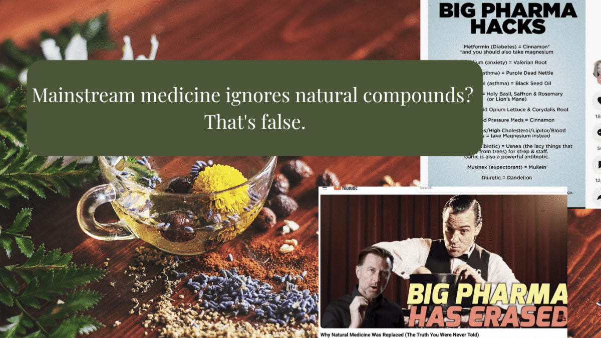 Wellness influencers claim mainstream medicine ignores natural remedies. They’re wrong