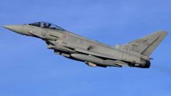 Nato jets down drone that entered Lithuanian airspace