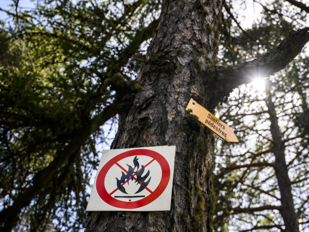 Danger d’incendie en Valais: L’interdiction générale de faire du feu est levée