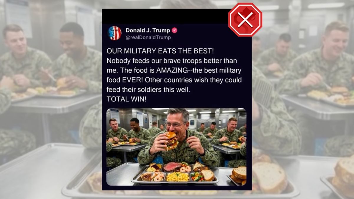 Did Trump post AI photo of 6-fingered Navy sailor?