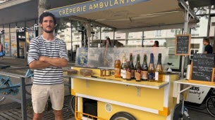 Chambéry. Il se fait voler son vélo-cargo : l'appel à l'aide de ce crêpier ambulant qui « ne peut plus travailler »