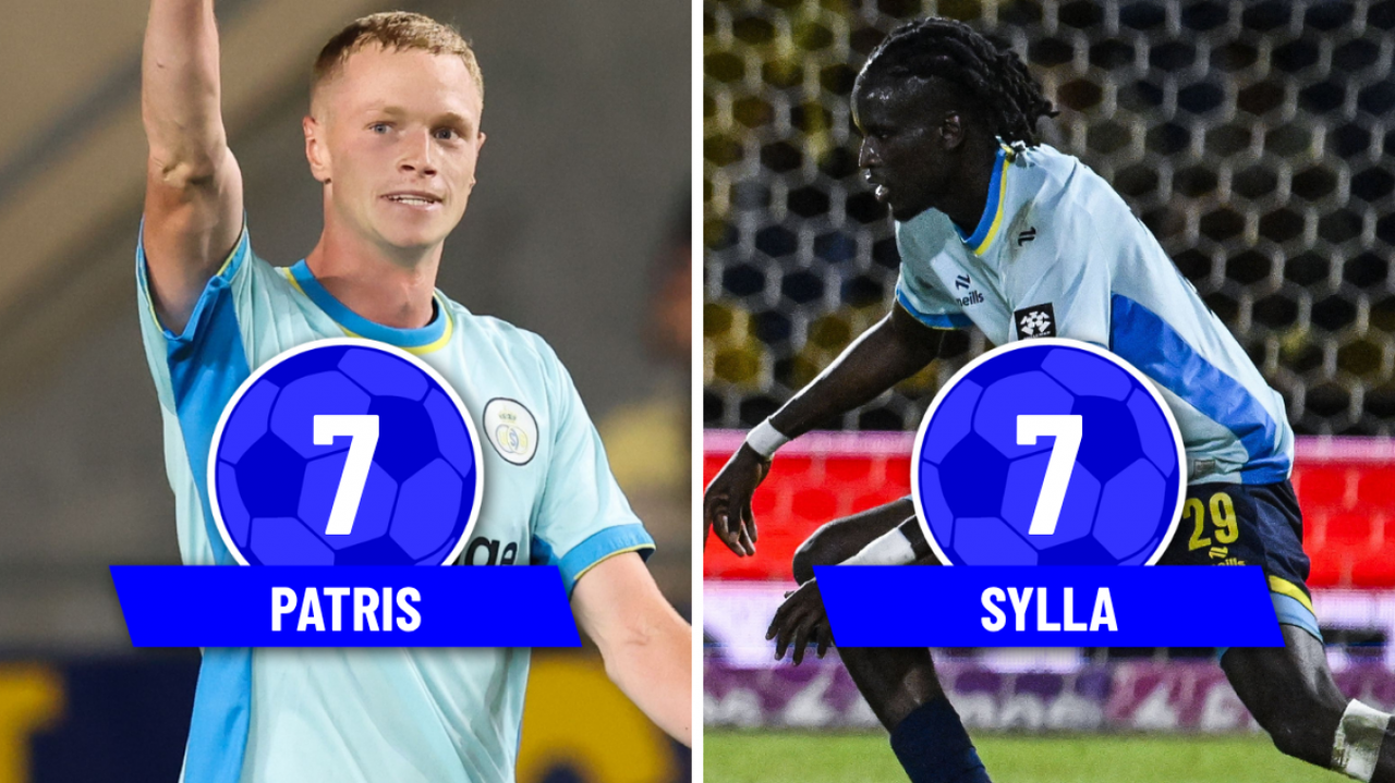 Sylla intransigeant, Patris enfin buteur : voici les bulletins de l’Union après la large victoire à Saint-Trond