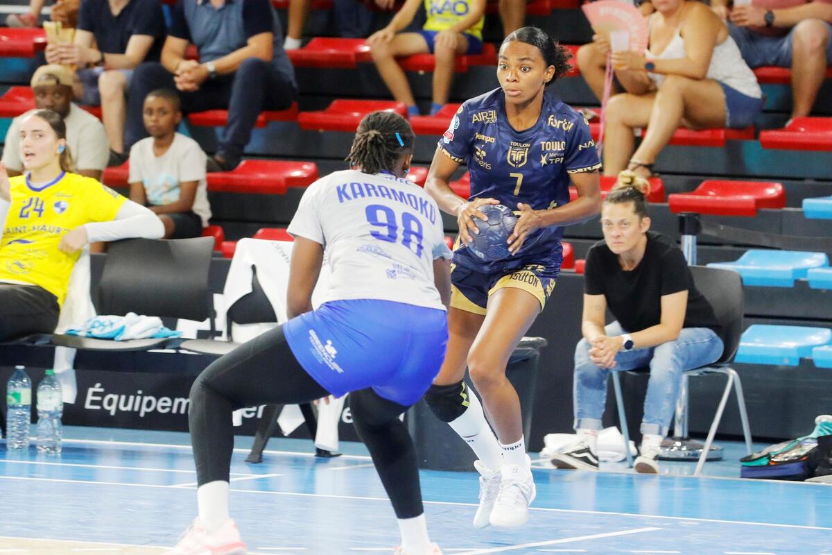 « Le soleil me rappelle la Guadeloupe » : à l’heure d’affronter son club formateur, l’ailière Nelya Goval raconte son arrivée à Toulon