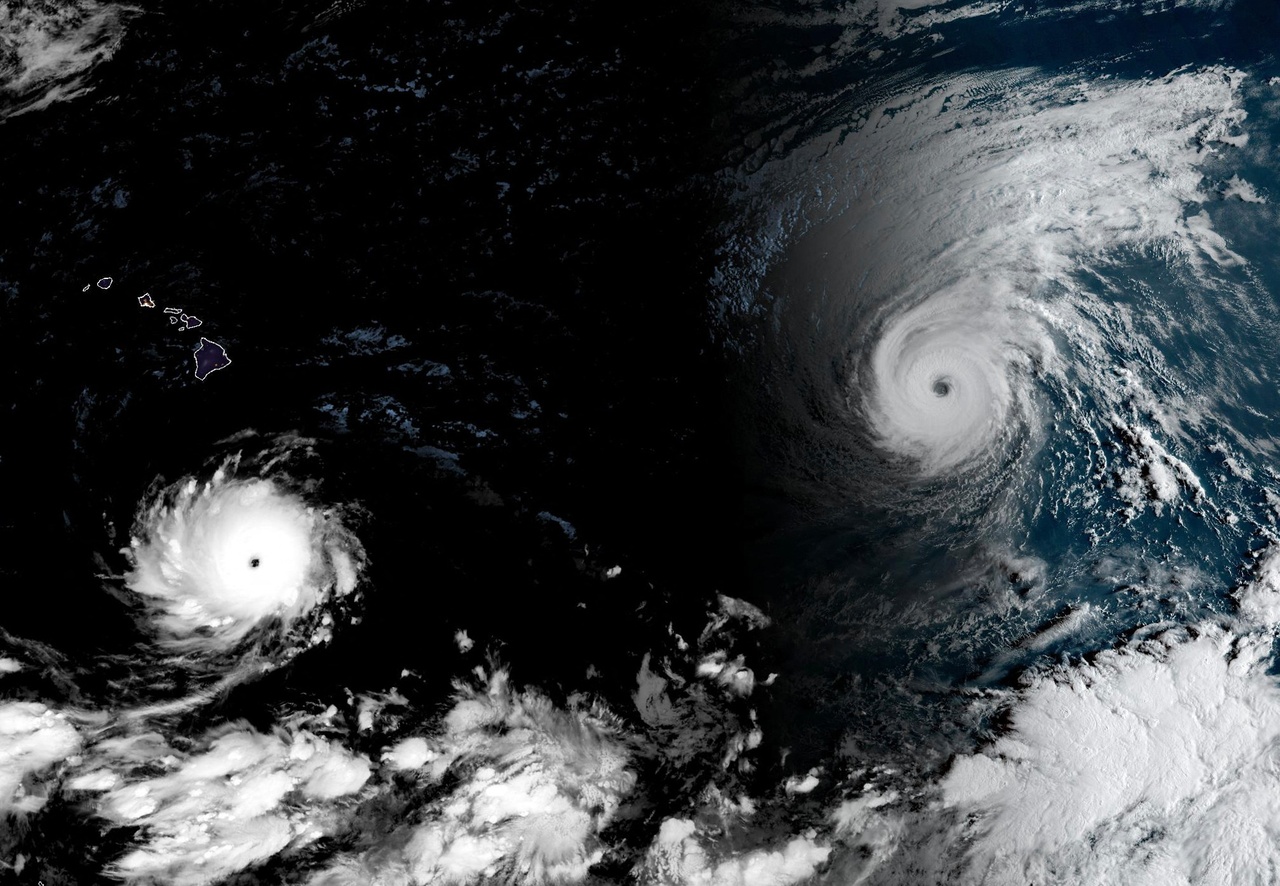 Climat extrême: Trois cyclones simultanés frappent un océan surchauffé par El Niño