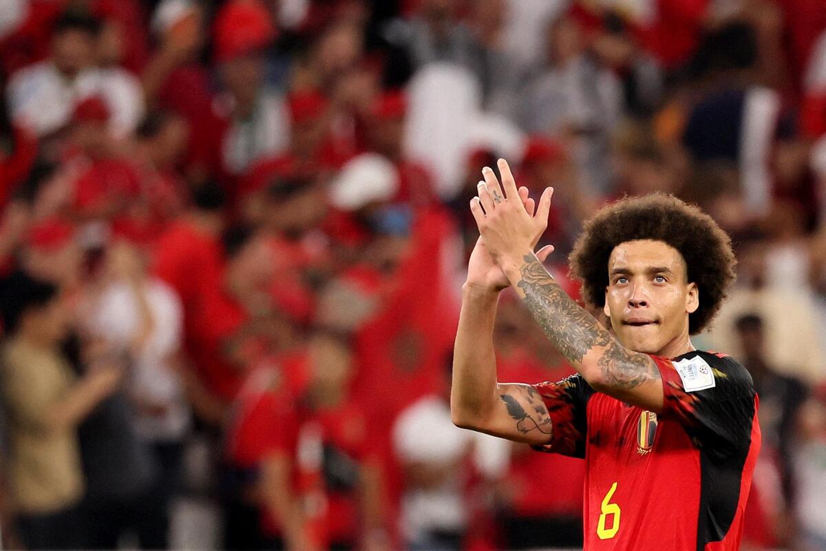 « Cette fois-ci c’est la bonne » : à 37 ans, le milieu défensif belge de l’OGC Nice Axel Witsel annonce sa retraite internationale