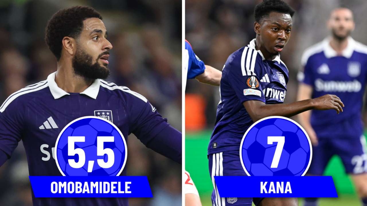 Avec ou sans Kana, ce n’est pas le même Sporting : les bulletins d’Anderlecht face à l’Olympique Lyonnais