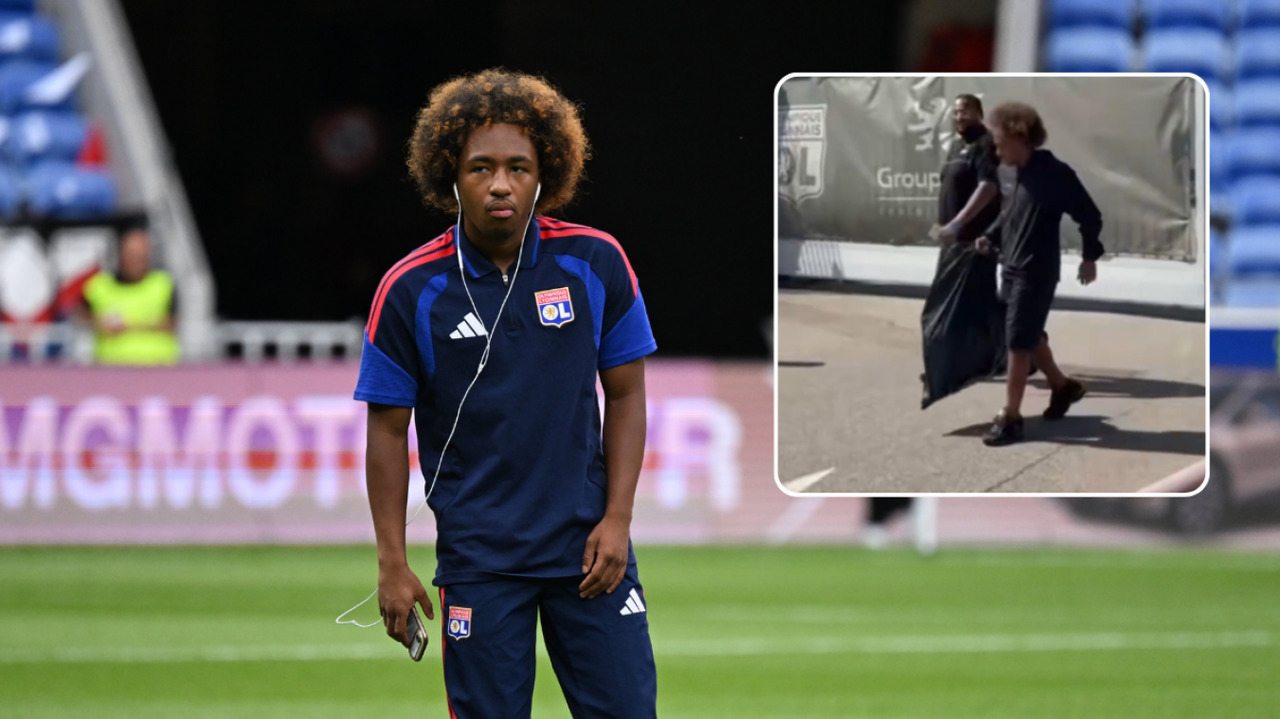 Il remballe ses affaires… dans un sac-poubelle : le départ de Malick Fofana de l’OL devient viral sur les réseaux sociaux (vidéo)