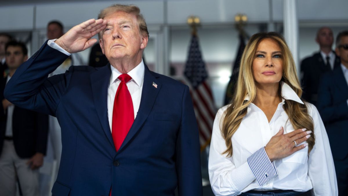 Trump didn't post about building 'Melania Canal,' despite claims