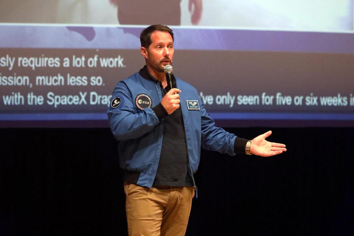 « Je vous propose de vous emmener dans l’espace avec moi » : Comment Thomas Pesquet a embarqué 1 000 personnes dans sa navette spatiale depuis Monaco