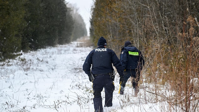 La fermeture du chemin Roxham a accru le danger à la frontière, dit la GRC