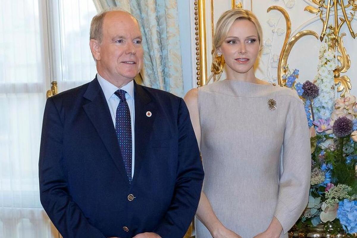 Le prince Albert II et la princesse Charlène ont reçu les représentants du réseau Small European National Societies au Palais princier