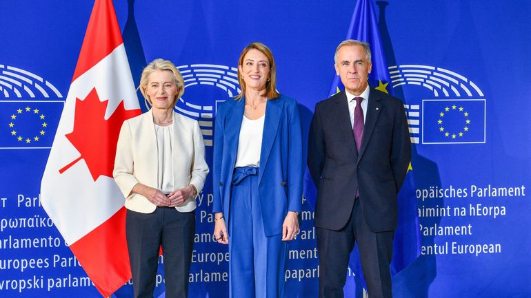 Le rapprochement entre le Canada et l’Europe, un outil de résistance face à Trump ? "Ce serait enfin la preuve d’une riposte contre ces attaques répétées des États-Unis"