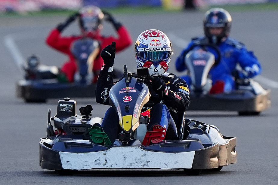 Circuit de Silverstone | Max Verstappen remporte une course de karting contre 100 influenceurs