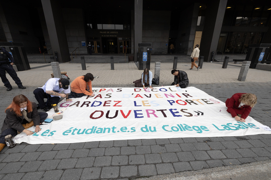 Malgré ses dettes envers le gouvernement | Le Collège LaSalle pourra rouvrir dès vendredi