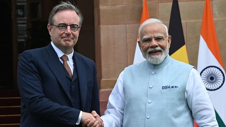 Bart De Wever en Inde : Catherine Bros juge "étrange" que les Européens jouent chacun leur propre carte