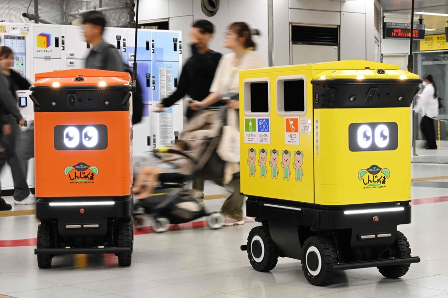 Tokyo | Des poubelles robotisées mobiles à la rescousse d’une gare